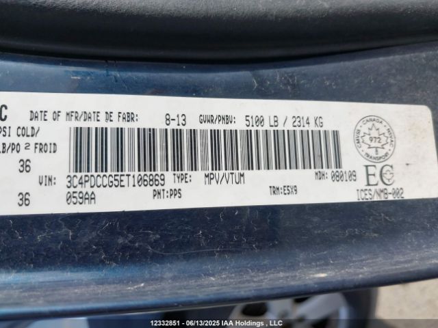 3C4PDCCG5ET106869 Dodge Journey