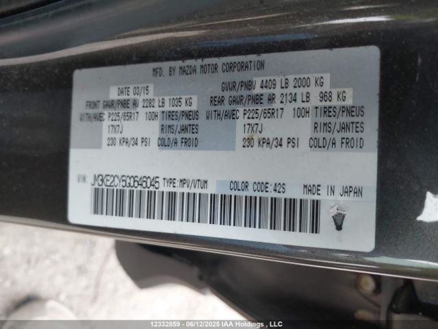 JM3KE2CY5G0646045 Mazda py