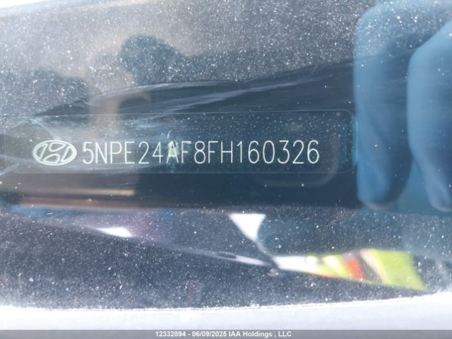 5NPE24AF8FH160326 Hyundai SONATA GL