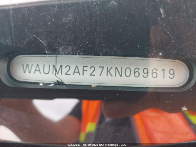 WAUM2AF27KN069619 Audi A6