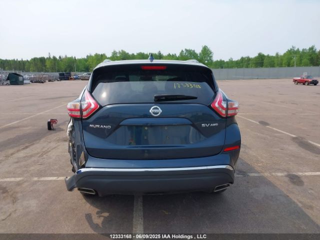 5N1AZ2MHXJN133726 Nissan Murano S/sl/sv/platinum