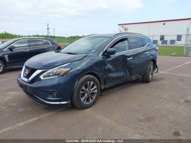5N1AZ2MHXJN133726 Nissan Murano S/sl/sv/platinum