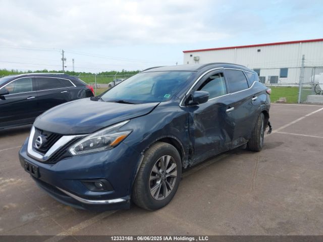 5N1AZ2MHXJN133726 Nissan Murano S/sl/sv/platinum