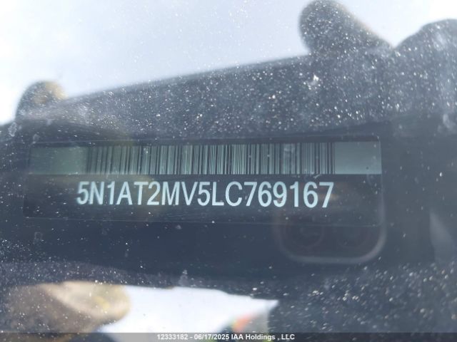 5N1AT2MV5LC769167 Nissan Rogue S/sl/sv