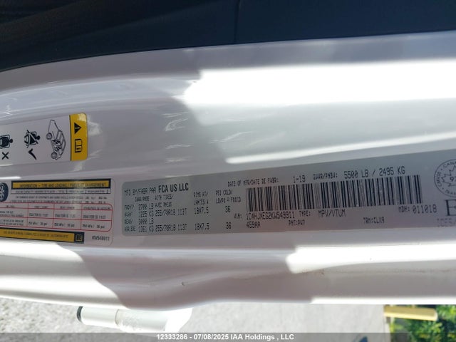 1C4HJXEG2KW549911 Jeep Wrangler