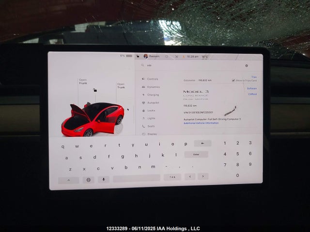 Tesla MODEL 3 2022 5YJ3E1EB3NF235001 Image 7