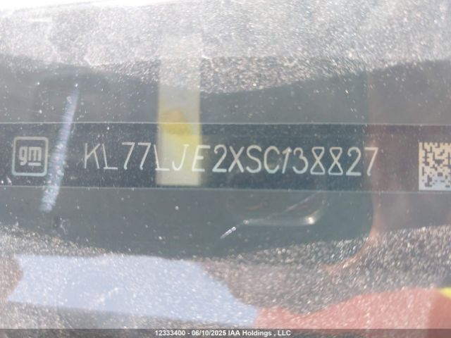 KL77LJE2XSC138827 Chevrolet lih