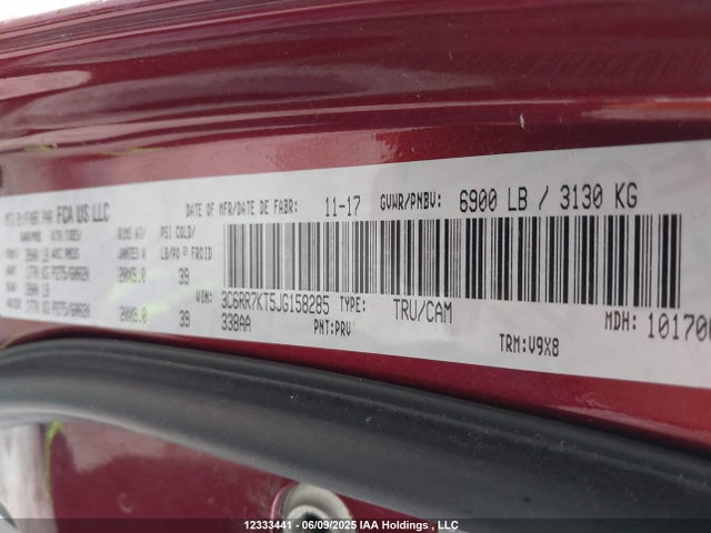 RAM 1500 2018 3C6RR7KT5JG158285 Image 9