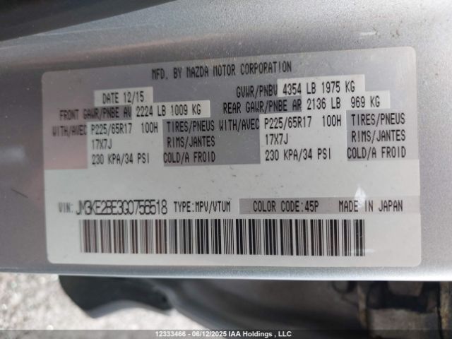 JM3KE2BE3G0756518 Mazda pe