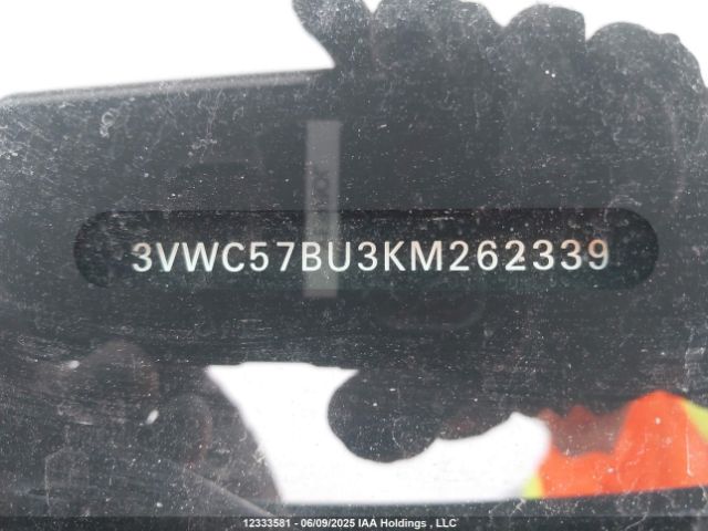 3VWC57BU3KM262339 Volkswagen Jetta