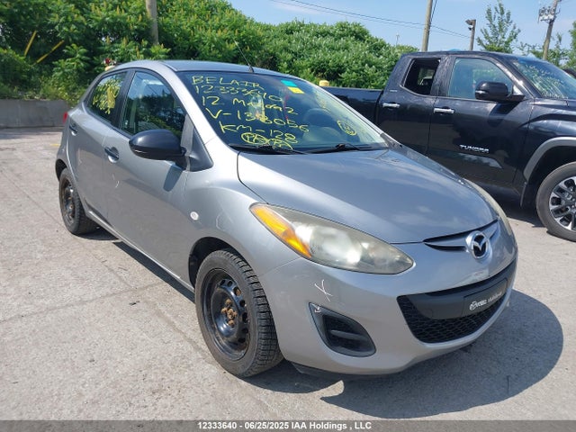 12333640 :رقم المزاد ، JM1DE1KY2C0138056 vin ، 2012 Mazda Mazda2 مزاد بيع