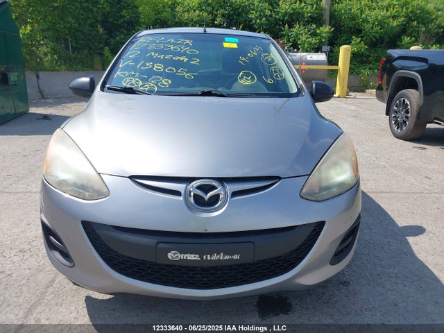 12333640 :رقم المزاد ، JM1DE1KY2C0138056 vin ، 2012 Mazda Mazda2 مزاد بيع