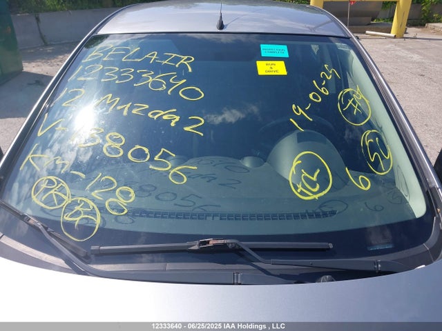 12333640 :رقم المزاد ، JM1DE1KY2C0138056 vin ، 2012 Mazda Mazda2 مزاد بيع