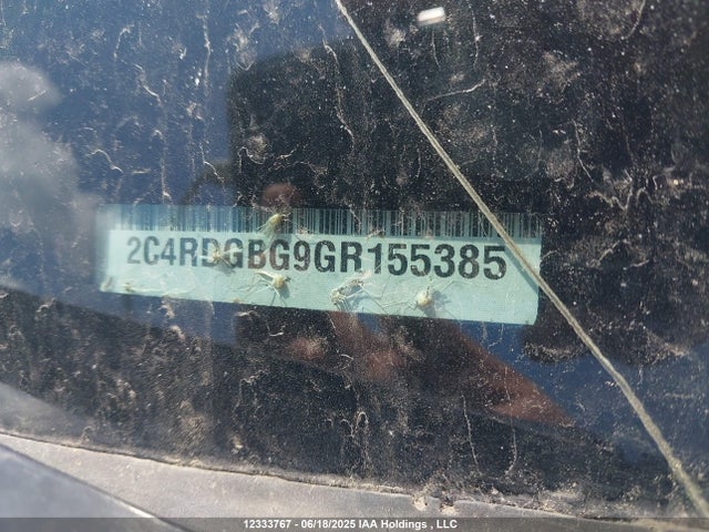 2C4RDGBG9GR155385 Dodge 2016