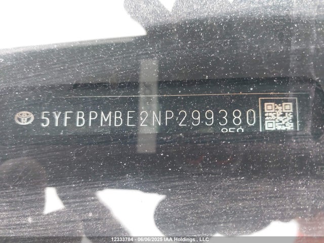 Toyota 2zr-fae 2022 5YFBPMBE2NP299380 Image 20