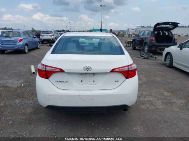 2T1BURHE6GC493314 Toyota COROLLA LE