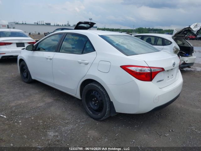 2T1BURHE6GC493314 Toyota COROLLA LE