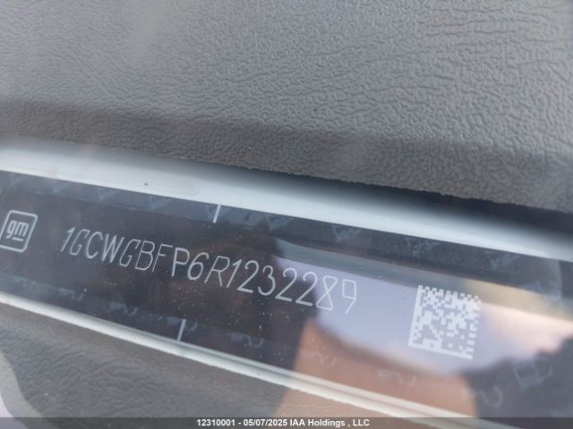 1GCWGBFP6R1232289 Chevrolet Express 2500 Work Van