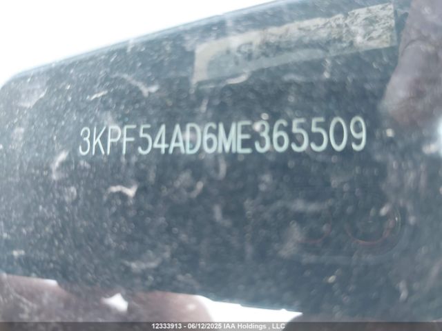 3KPF54AD6ME365509 KIA mpi nu