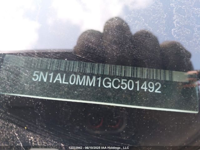 5N1AL0MM1GC501492 Infiniti QX60