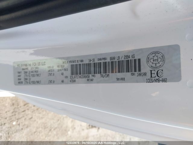 3C6JR7DTXKG506450 RAM 1500