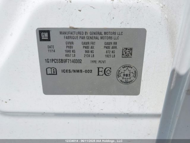 1G1PC5SB9F7140302 Chevrolet LUV