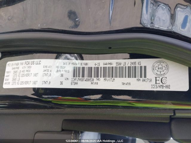 1C4PJMAS6FW680530 Jeep Cherokee
