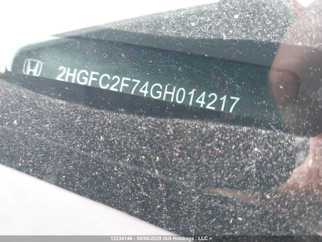 2HGFC2F74GH014217 Honda k20c2