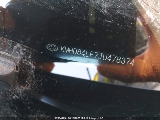 KMHD84LF7JU478374 Hyundai mpi nu