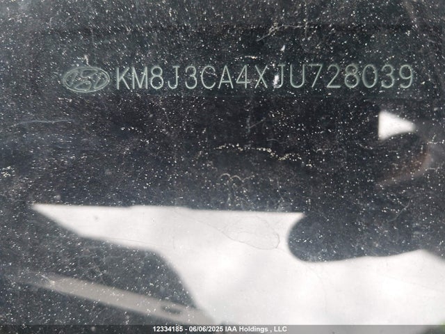 Aukcja sprzedaży 2018 Hyundai Tucson Limited/sport And Eco/se, vin: KM8J3CA4XJU728039, numer aukcji: 12334185