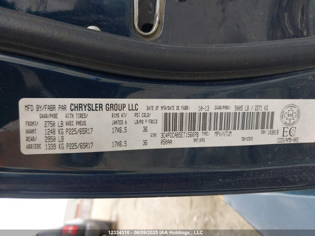 3C4PDCAB5ET156078 Dodge Journey