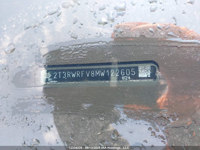 2T3RWRFV8MW122605 Toyota a25a-fxs, 3nm+4nm(ni)