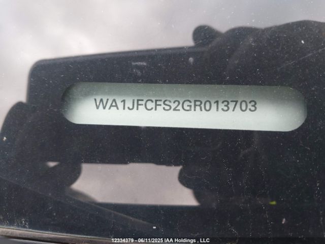 WA1JFCFS2GR013703 Audi Q3