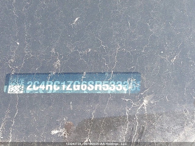 2C4RC1ZG6SR533368 Chrysler Grand Caravan Sxt
