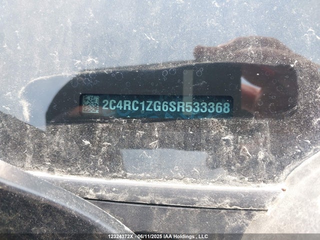 2C4RC1ZG6SR533368 Chrysler Grand Caravan Sxt
