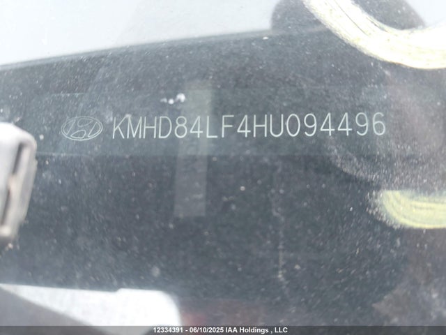 KMHD84LF4HU094496 Hyundai 2017