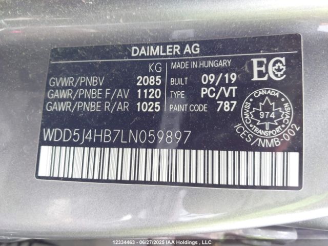 WDD5J4HB7LN059897 Mercedes-Benz m260