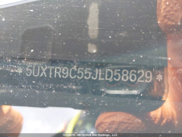 5UXTR9C55JLD58629 BMW X3