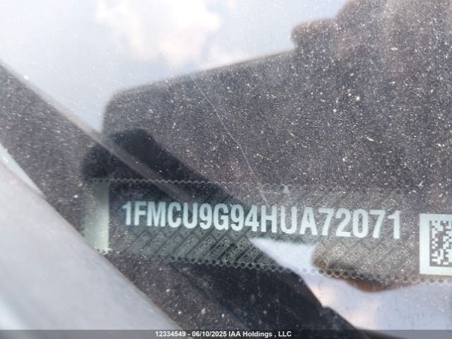 1FMCU9G94HUA72071 Ford Escape