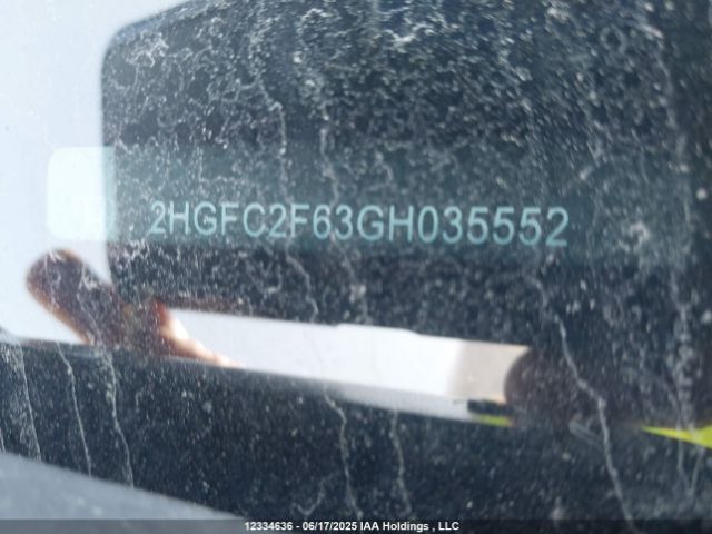 2HGFC2F63GH035552 Honda k20c2
