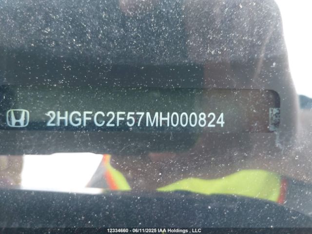 2HGFC2F57MH000824 Honda k20c2