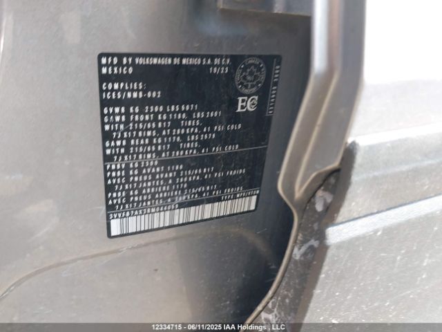 3VVFB7AX3RM044059 Volkswagen tsi