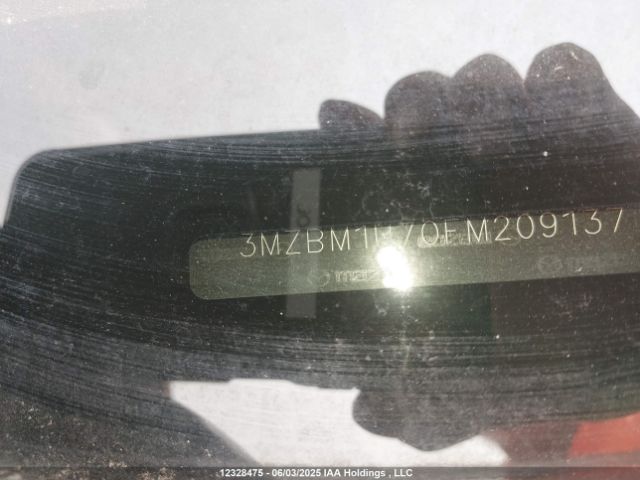 3MZBM1U70FM209137 Mazda Mazda3 Gx