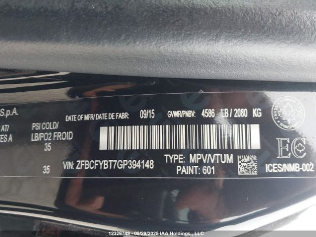 ZFBCFYBT7GP394148 Fiat 500x Sport