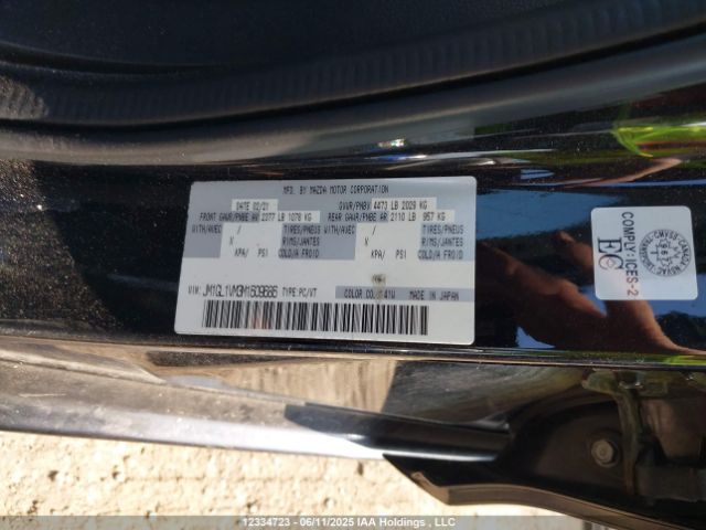 JM1GL1VM3M1609686 Mazda py cylinder deactiviation