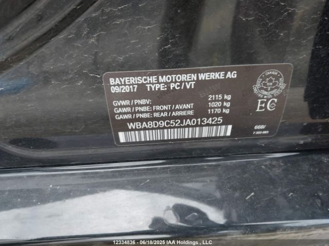 WBA8D9C52JA013425 BMW 330I