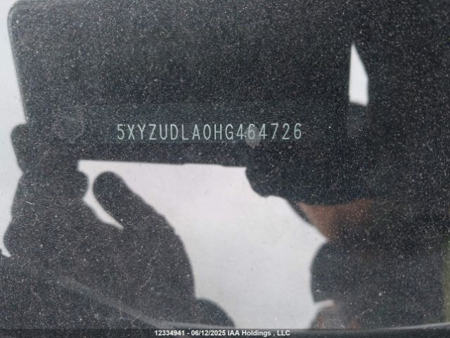 5XYZUDLA0HG464726 Hyundai t-gdi theta ii