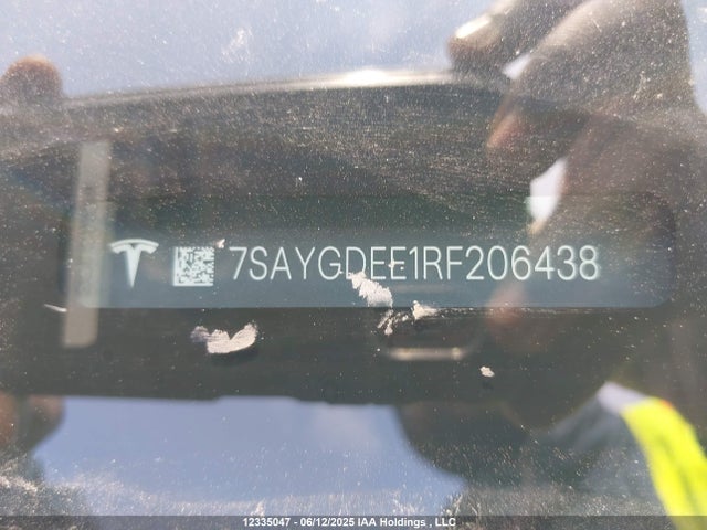 7SAYGDEE1RF206438 Tesla Model Y