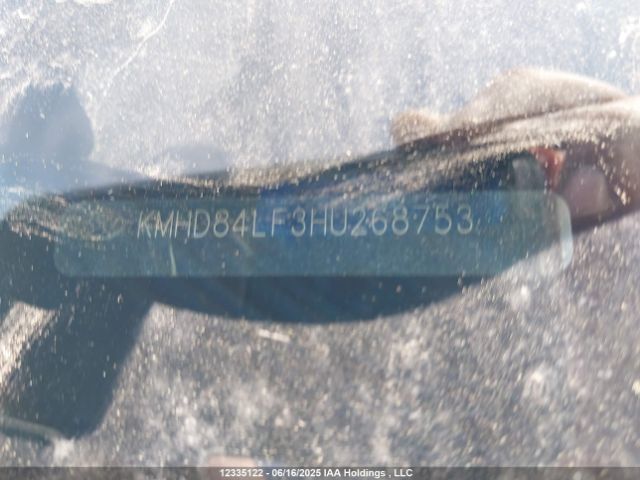 KMHD84LF3HU268753 Hyundai 2017