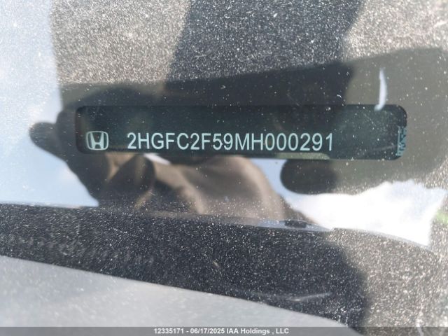 2HGFC2F59MH000291 Honda k20c2